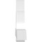 Ekena Millwork Ericson Architectural Grade PVC Gable Bracket, 108"W x 18"H x 4"D x 4"F, 4/12 Pitch GBP108X18X0404ERI00 - alternate 2